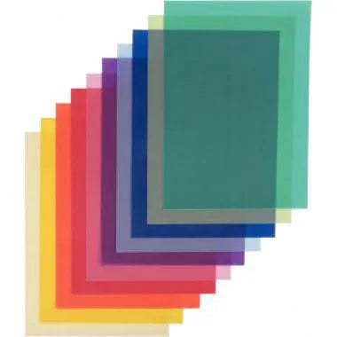 Paquet de 10 feuilles calque couleurs assorties, 21x29,7cm - Ma Rentrée Facile