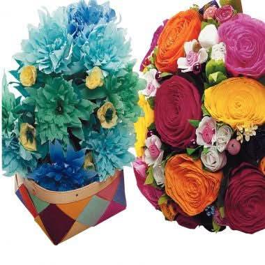 Paquet de 10 feuilles crépon supérieur 250x50 blanc - Ma Rentrée Facile