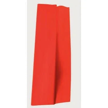 Paquet de 10 feuilles crépon supérieur 250x50 orange - Ma Rentrée Facile