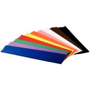 Paquet de 10 feuilles de crépon ignifugé 250x50cm assorties - Ma Rentrée Facile
