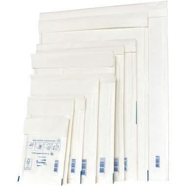 Paquet de 10 pochettes bulle d'air 120x215 blanc bande de protection - Ma Rentrée Facile