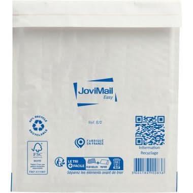 Paquet de 10 pochettes bulle d'air 220x260 blanc bande de protection - Ma Rentrée Facile