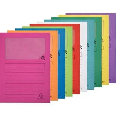 10 pochettes coin en papier 120g, FOREVER, coloris assortis - Ma Rentrée Facile