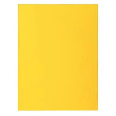 Paquet de 100 chemises 210 g ROCK"S 220 EXACOMPTA citron - Ma Rentrée Facile