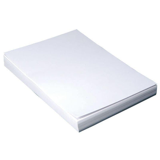 Paquet de 100 couvertures grain cuir, blanc - Ma Rentrée Facile