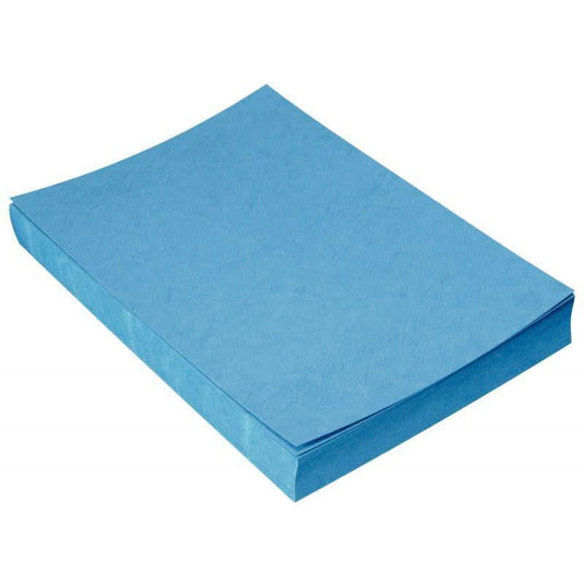 Paquet de 100 couvertures grain cuir, bleu foncé - Ma Rentrée Facile