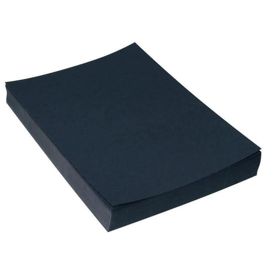 Paquet de 100 couvertures grain cuir, noir - Ma Rentrée Facile