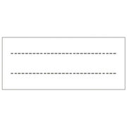 Paquet de 100 étiquettes pour protège-cahiers, 2,5 x 6 cm