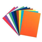 Paquet de 100 feuilles de carton, 29x42 cm, 340g, couleurs assorties - Ma Rentrée Facile