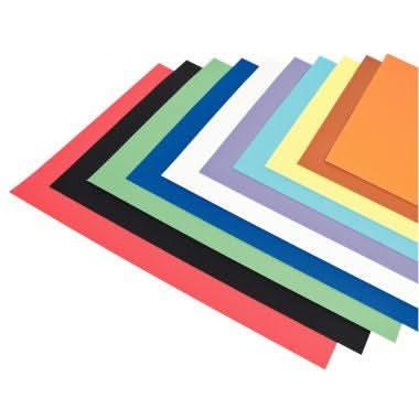 Paquet de 100 feuilles de carton, 29x42 cm, 340g, couleurs assorties - Ma Rentrée Facile