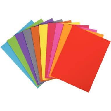 Paquet de 100 sous-chemises 80g ROCK"S EXACOMPTA assorties - Ma Rentrée Facile