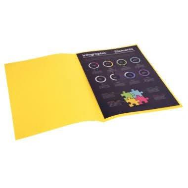 Paquet de 100 sous-chemises 80g ROCK"S EXACOMPTA citron - Ma Rentrée Facile