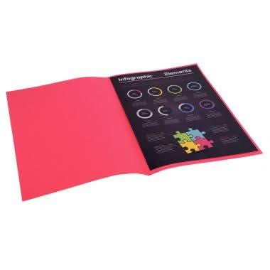 Paquet de 100 sous-chemises 80g ROCK"S EXACOMPTA framboise - Ma Rentrée Facile