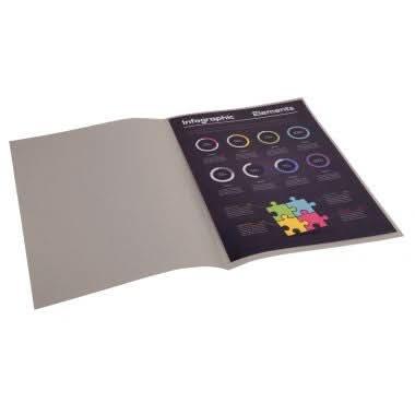 Paquet de 100 sous-chemises 80g ROCK"S EXACOMPTA gris - Ma Rentrée Facile