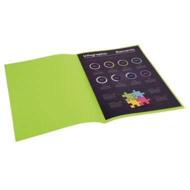 Paquet de 100 sous-chemises 80g ROCK"S EXACOMPTA vert - Ma Rentrée Facile