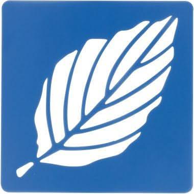 Paquet de 12 pochoirs feuilles d'arbre - Ma Rentrée Facile