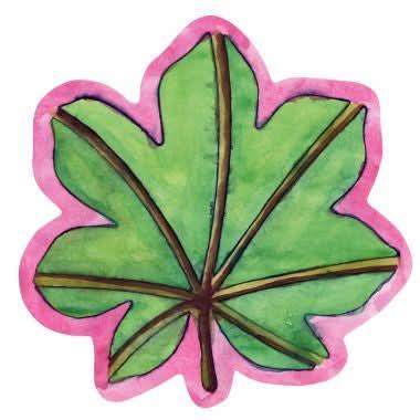 Paquet de 12 pochoirs feuilles d'arbre - Ma Rentrée Facile