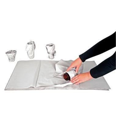 Paquet de 125 feuilles de papier de soie, 75x50cm, grises - Ma Rentrée Facile