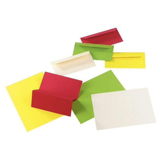 Paquet de 20 enveloppes Pollen Clairefontaine, format 110x220mm, 120g. Ivoire - Ma Rentrée Facile