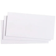 Paquet de 25 cartes Pollen Clairefontaine format 106x213mm 210g blanc - Ma Rentrée Facile