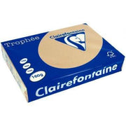 Paquet de 250 feuilles de papier 160g de format A4 caramel TROPHEE CLAIREFONTAINE - Ma Rentrée Facile