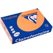 Paquet de 250 feuilles de papier 160g de format A4 clémentine TROPHEE CLAIREFONTAINE - Ma Rentrée Facile