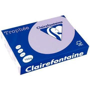 Paquet de 250 feuilles de papier 160g de format A4 lilas TROPHEE CLAIREFONTAINE - Ma Rentrée Facile