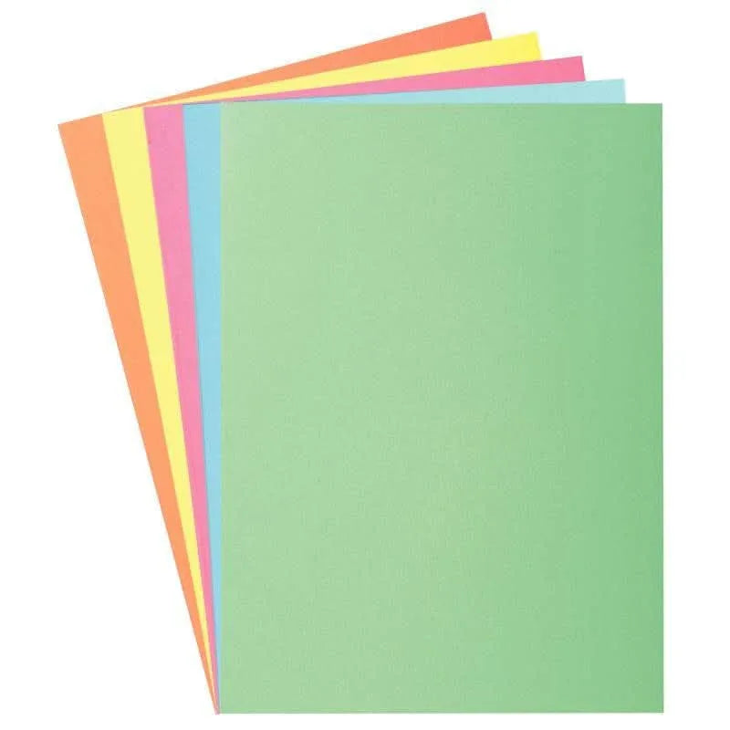 Paquet de 250 sous-chemises 60G SUPER EXACOMPTA couleurs assorties - Ma Rentrée Facile