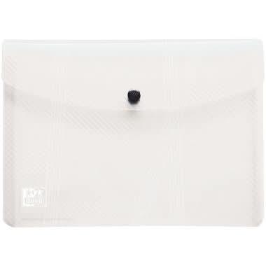 Lot de 5 enveloppes en polypropylène pour format A5 incolore, Oxford - Ma Rentrée Facile