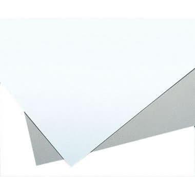Paquet de 5 feuilles de carton 1 côté blanc, 1 côté gris, 50x65cm, 640gr - Ma Rentrée Facile