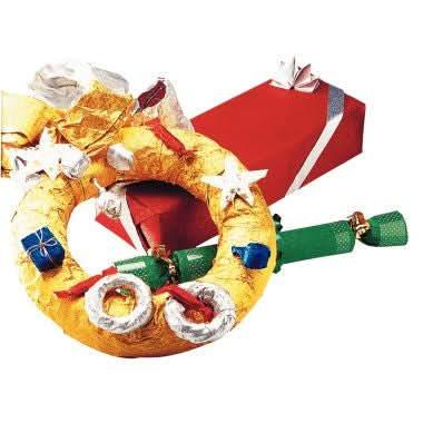 Paquet de 5 feuilles de crépon métallisé 250x50 cm or - Ma Rentrée Facile