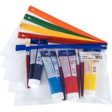 Paquet de 5 pochettes à zip format 26x40,5 cm "ZIPPA BAG" - Ma Rentrée Facile