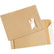 Paquet de 50 pochettes kraft armé 3 soufflets 229x324 130g fenêtre 50x100 bande de protection - Ma Rentrée Facile