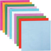 Paquet de 500 feuilles de papier de soie 16 x 16 cm couleurs assorties - Ma Rentrée Facile