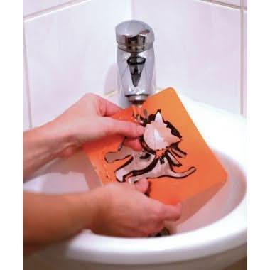 Paquet de 6 pochoirs en plastique thème alphabet & chiffres - Ma Rentrée Facile