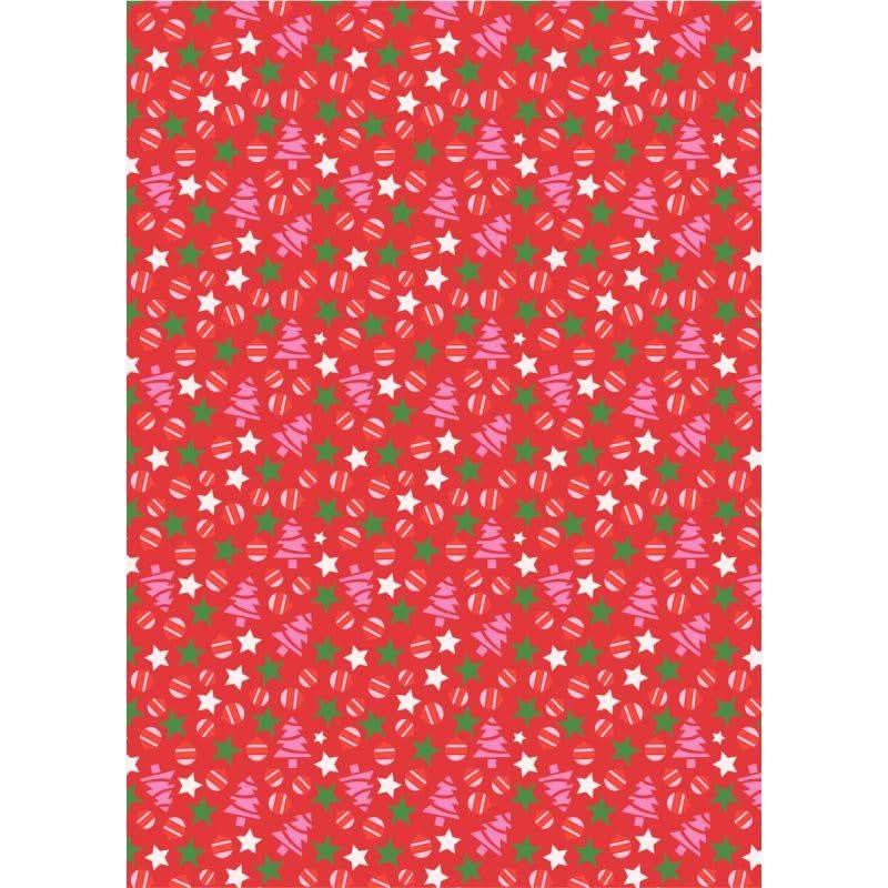 Paquet de 96 feuilles de papier motifs Noël,21x29,7cm, 170g - Ma Rentrée Facile