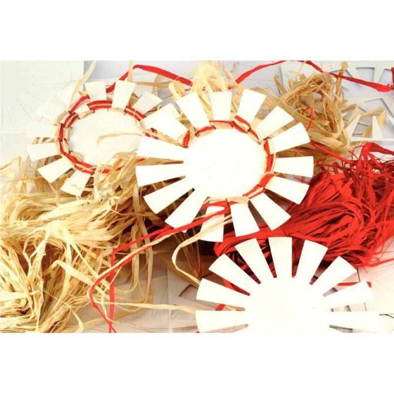 Pelote de 50 gr de raphia végétal naturel - Ma Rentrée Facile