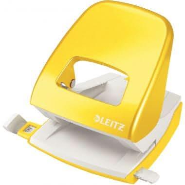 Perforateur Leitz Wow 2 trous 30 feuilles jaune - Ma Rentrée Facile