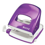 Perforateur Leitz Wow 2 trous 30 feuilles violet - Ma Rentrée Facile