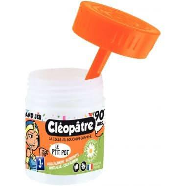 Petit pot de colle blanche Cléopâtre 35 g - Ma Rentrée Facile