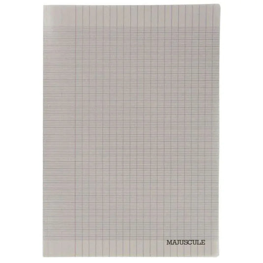 Cahier 24x32, 140 pages, séyès, 90 gr, polypro gris - Ma Rentrée Facile