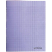 Cahier 24x32, 140 pages, séyès, 90 gr, polypro violet - Ma Rentrée Facile