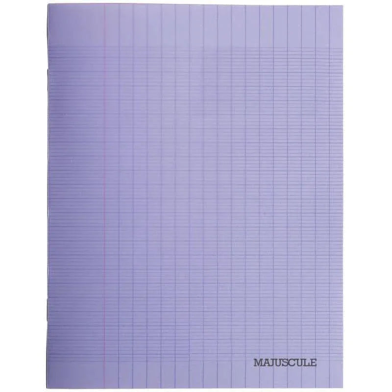 Cahier 24x32, 140 pages, séyès, 90 gr, polypro violet - Ma Rentrée Facile