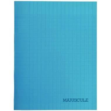 Cahier 24x32, 140 pages, séyès, 90 gr, polypro bleu - Ma Rentrée Facile