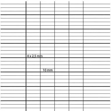 Cahier déficient visuel 17x22, 48 pages, seyès 2,5 mm agrandi 10/10, 90g - Ma Rentrée Facile