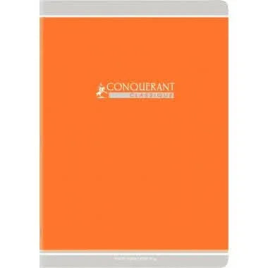 Cahier 21x29,7, 48 pages,séyès, 90 g, 4 coloris aléatoires, Conquérant - Ma Rentrée Facile