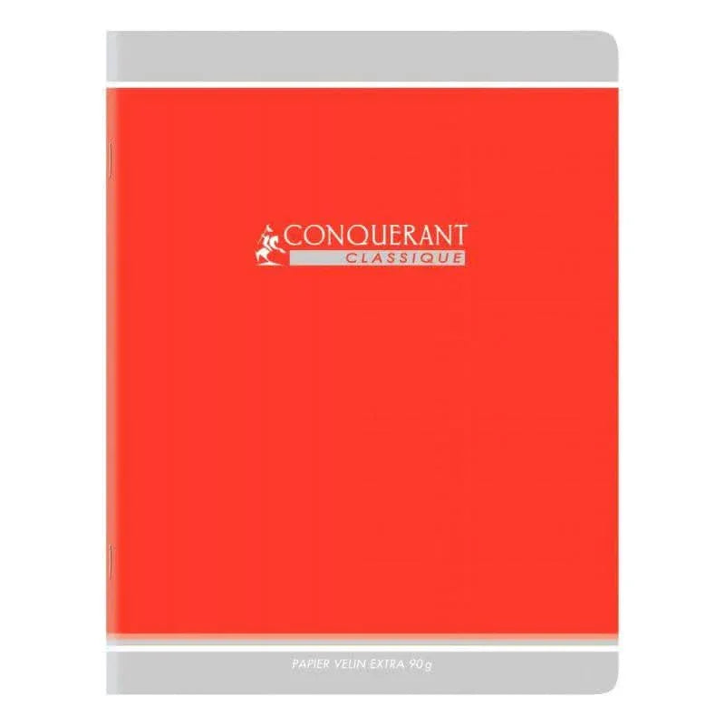 Cahier 21x29,7, 48 pages,séyès, 90 g, 4 coloris aléatoires, Conquérant - Ma Rentrée Facile