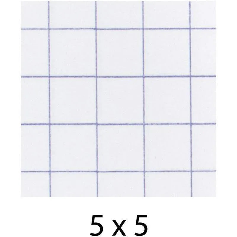 Cahier 24x32, 48 pages, 5x5, 90 gr, polypro incolore - Ma Rentrée Facile