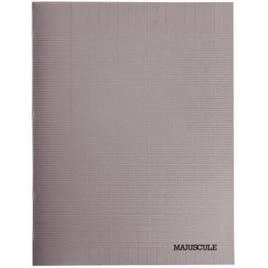Cahier 24x32, 48 pages, séyès, 90 gr, polypro gris - Ma Rentrée Facile