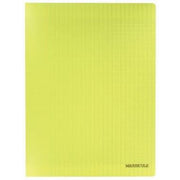 Cahier 24x32, 48 pages, séyès, 90 gr, polypro jaune - Ma Rentrée Facile